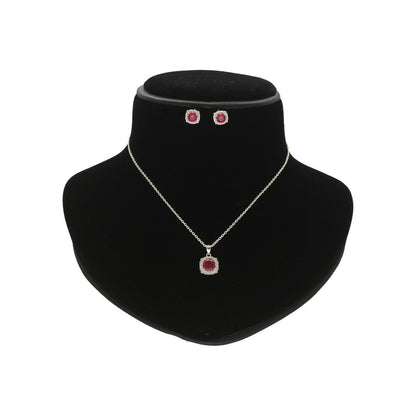 J Pearls Brielle 925 Silver Pendant Set - Distacart