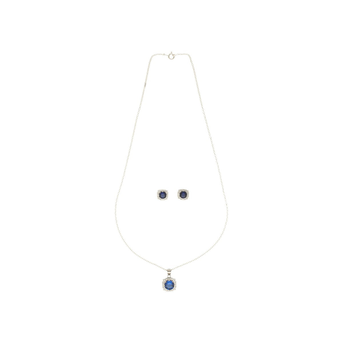 J Pearls Bella 925 Silver Pendant Set - Distacart