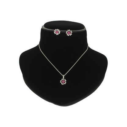 J Pearls Elinor 925 Silver Pendant Set - Distacart