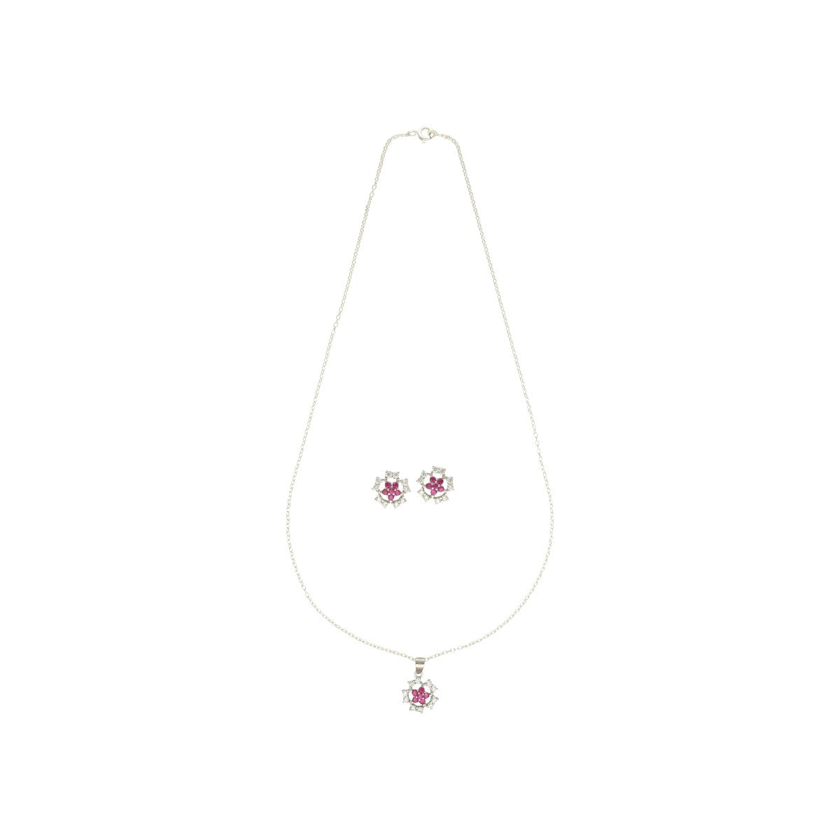 J Pearls Elinor 925 Silver Pendant Set - Distacart
