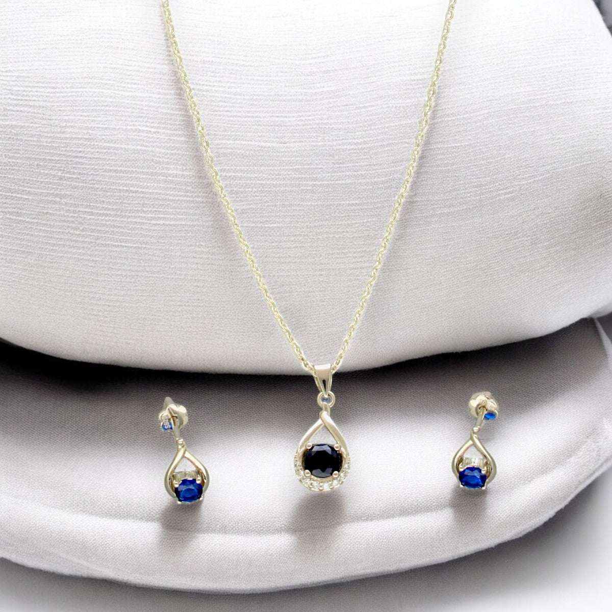 J Pearls Valerie 925 Silver Pendant Set - Distacart