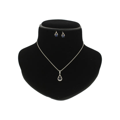 J Pearls Valerie 925 Silver Pendant Set - Distacart