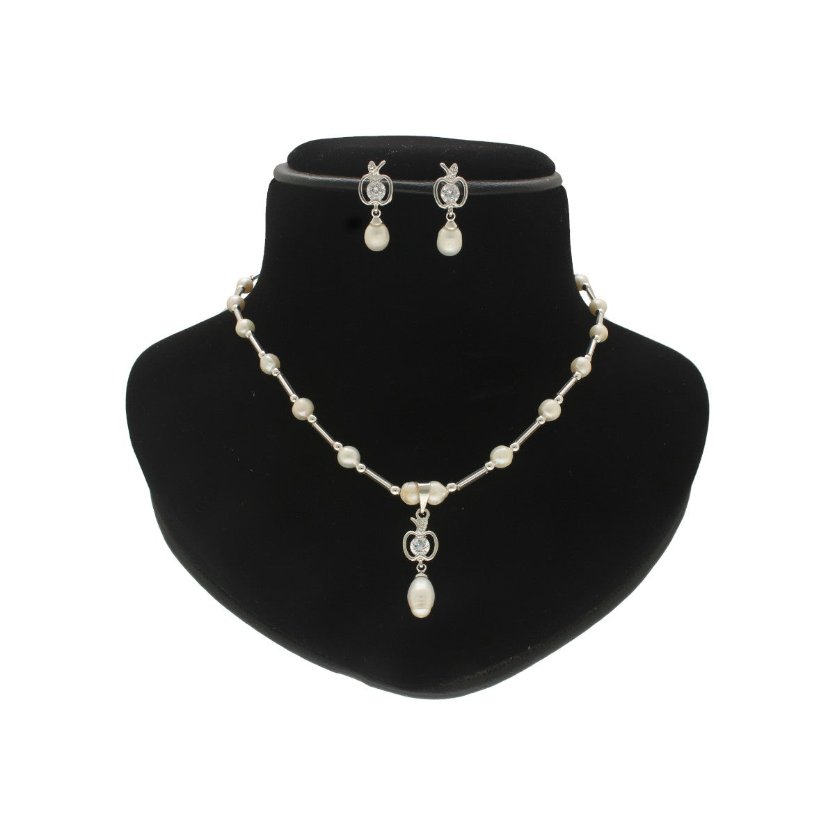 J Pearls Percy Pearl Pendant Set - Distacart