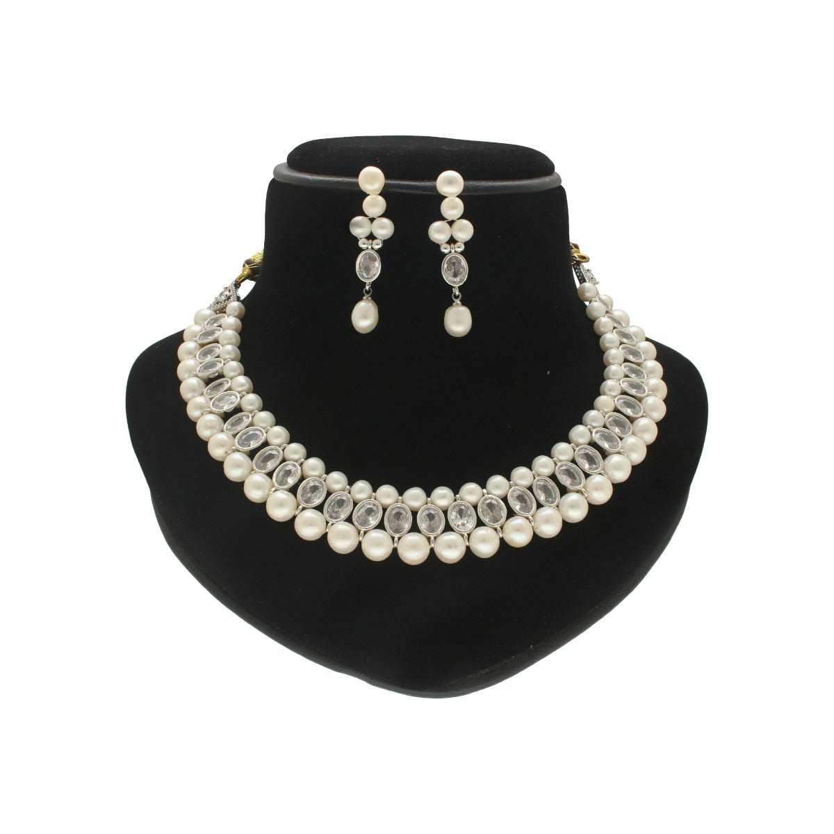 J Pearls Asra Pearl Choker Set - Distacart