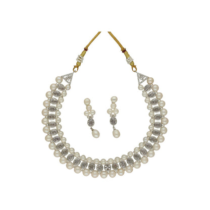J Pearls Asra Pearl Choker Set - Distacart