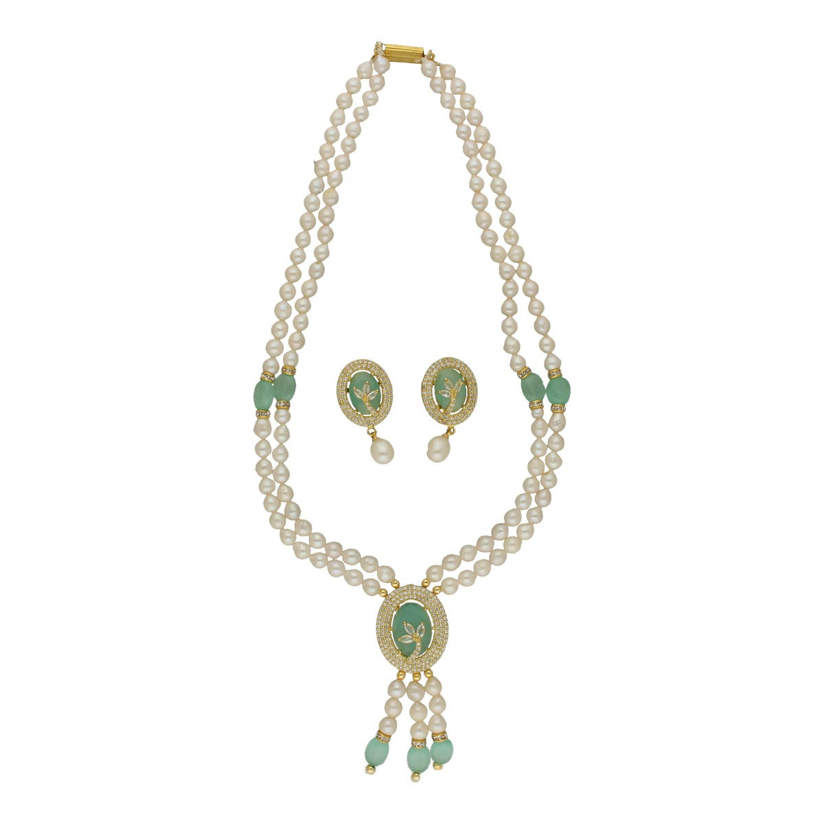 J Pearls Opal Pearl Set - Distacart