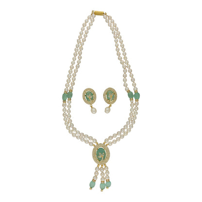 J Pearls Opal Pearl Set - Distacart