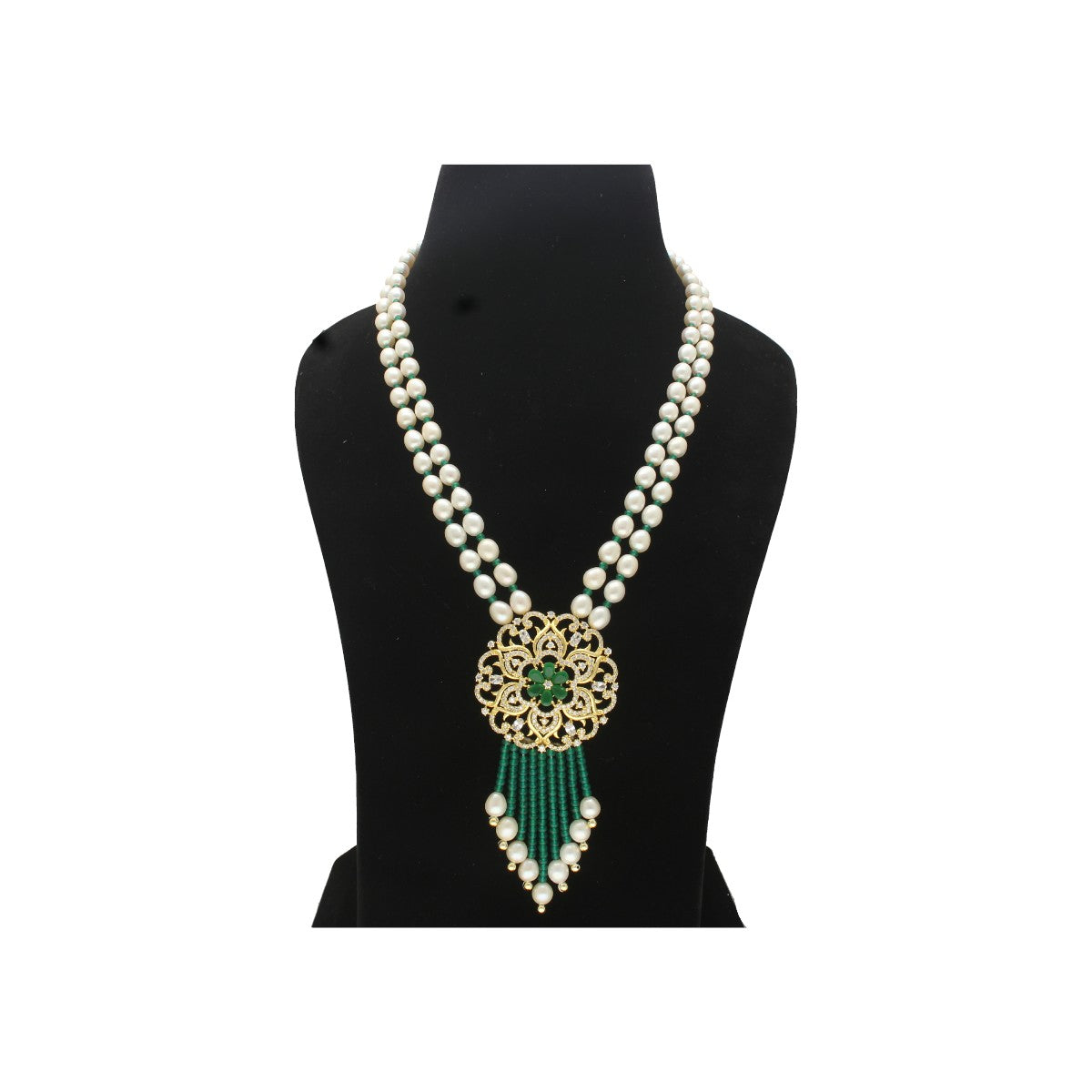 J Pearls Yasti Pearl Set - Distacart