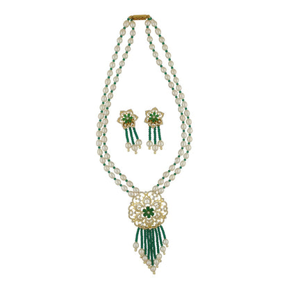 J Pearls Yasti Pearl Set - Distacart