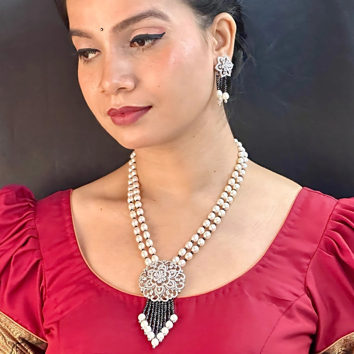 J Pearls Rumi Pearl Set - Distacart