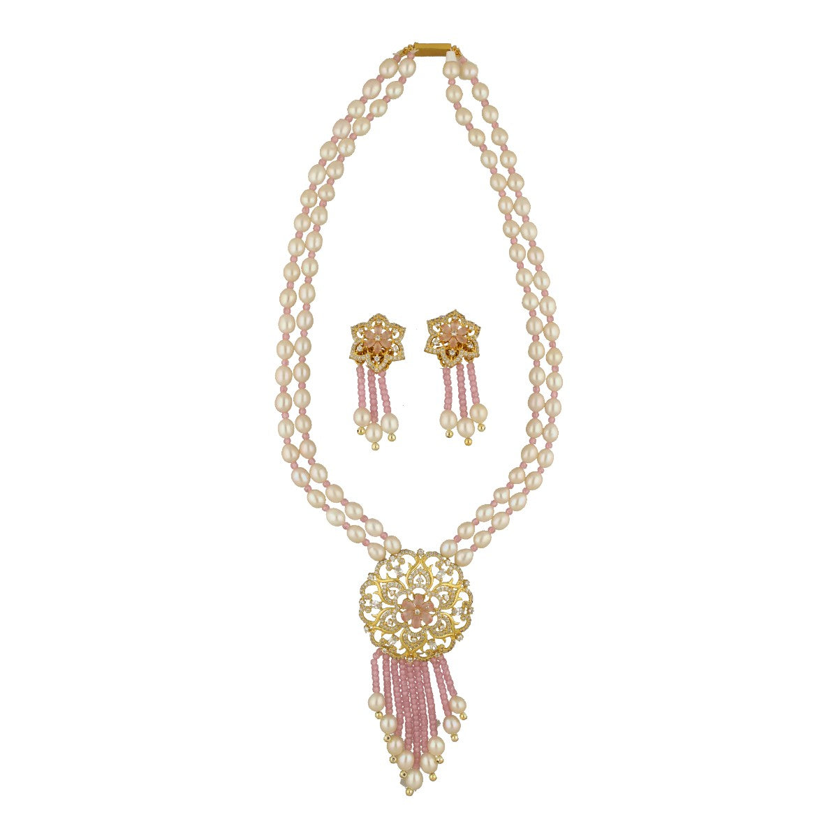J Pearls Rhea Pearl Set - Distacart