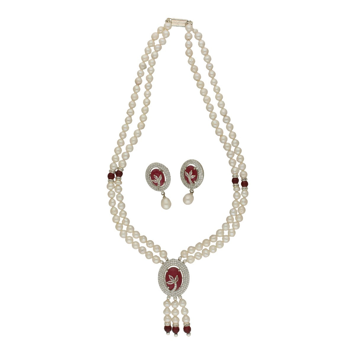 J Pearls Valerie Pearl Set - Distacart