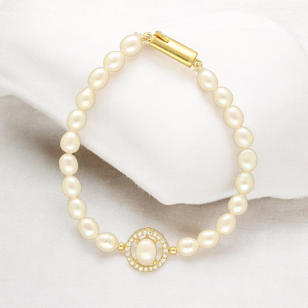 J Pearls Eira Pearl Bracelet - Distacart