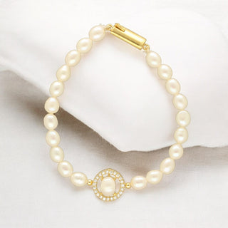 J Pearls Eira Pearl Bracelet - Distacart
