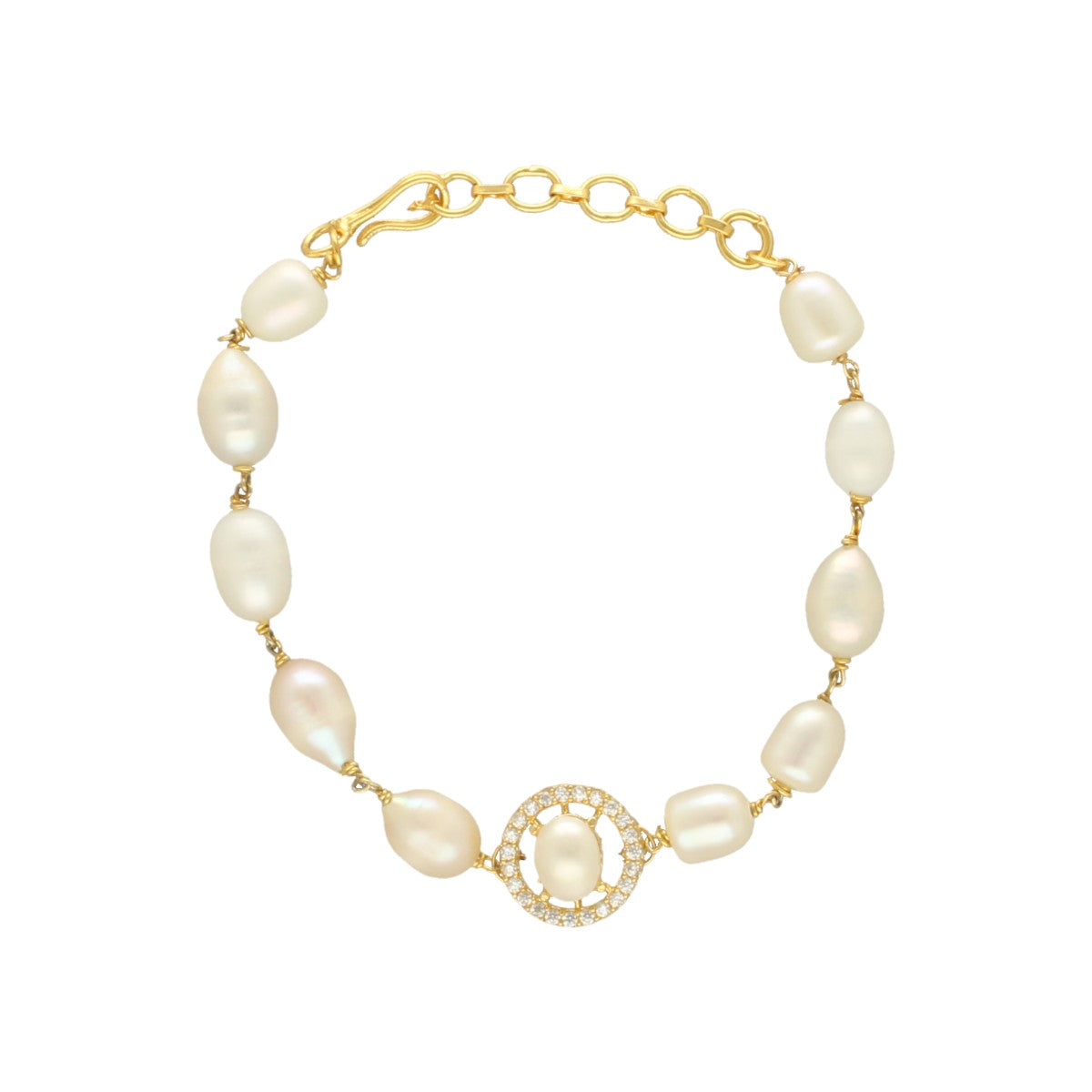 J Pearls Yasti Pearl Bracelet - Distacart