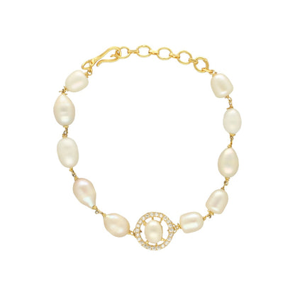 J Pearls Yasti Pearl Bracelet - Distacart
