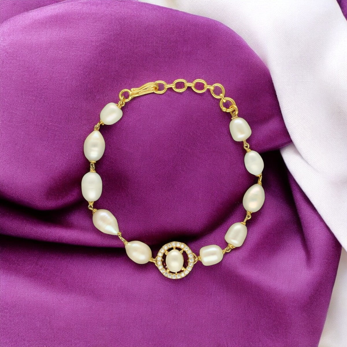 J Pearls Yasti Pearl Bracelet - Distacart