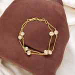 Thumbnail for J Pearls Jeeval Pearl Bracelet - Distacart