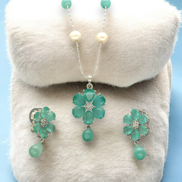 J Pearls Carali Pearl Pendant Set - Distacart