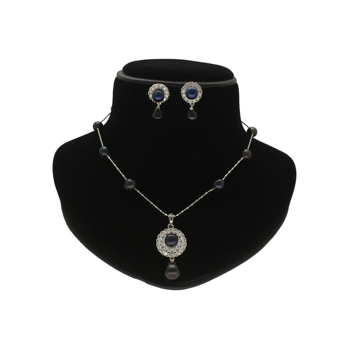 J Pearls Myla Pearl Pendant Set - Distacart