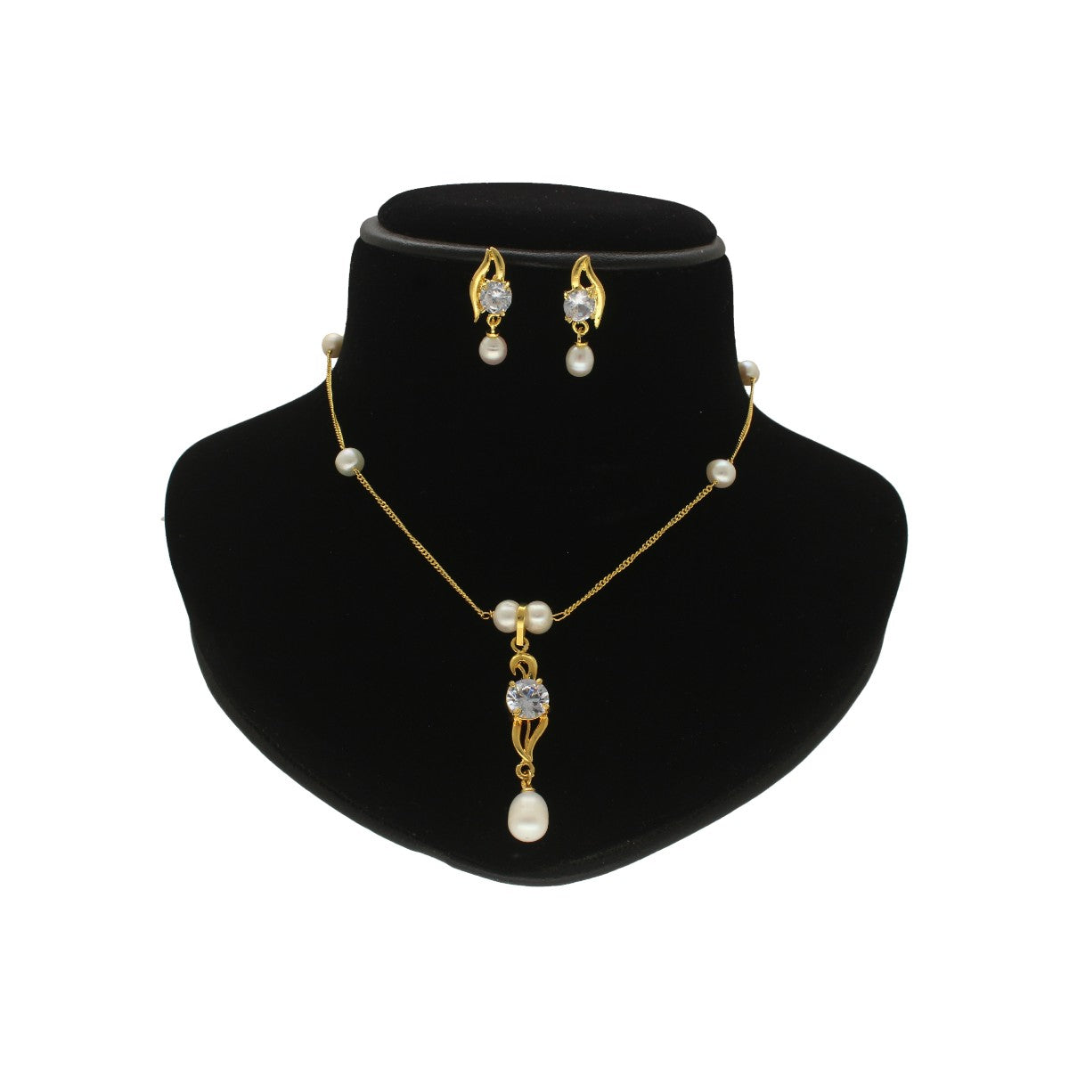 J Pearls Zoey Pearl Pendant Set - Distacart