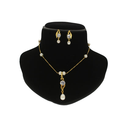 J Pearls Zoey Pearl Pendant Set - Distacart