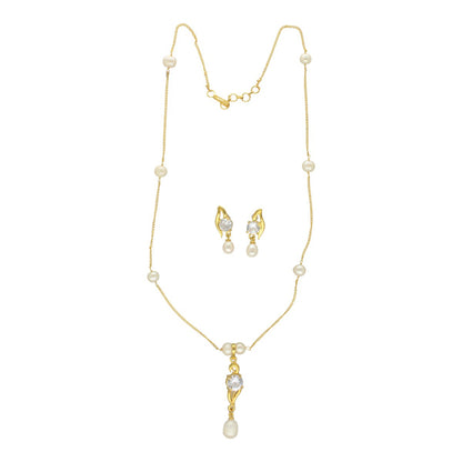 J Pearls Zoey Pearl Pendant Set - Distacart