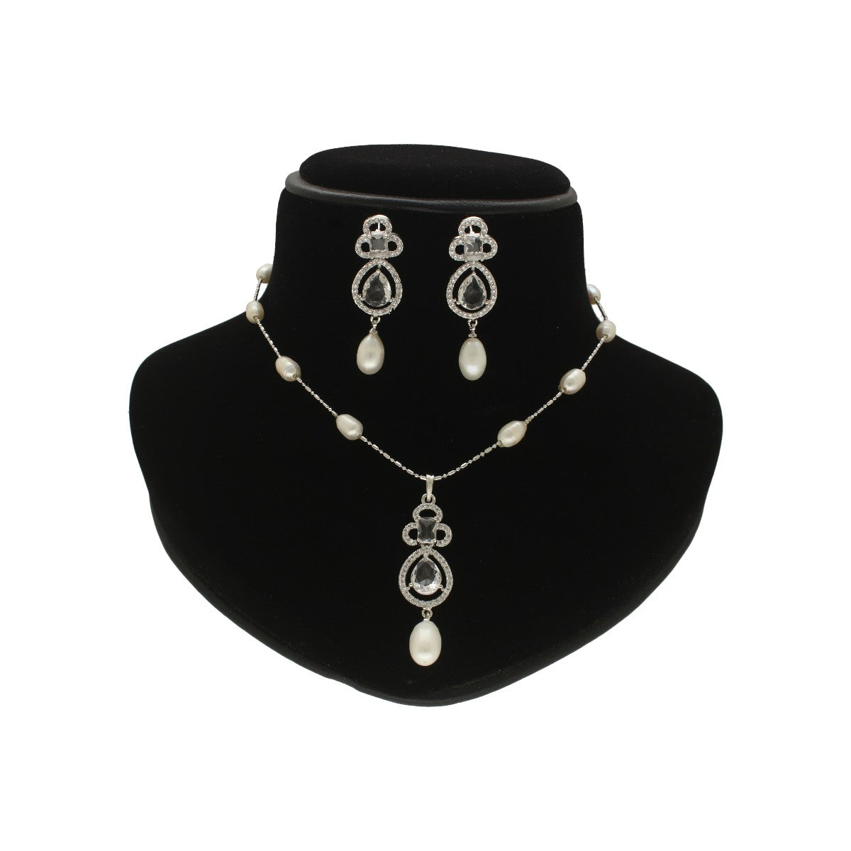 J Pearls Brielle Pearl Pendant Set - Distacart