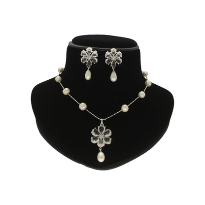 J Pearls Roye Pearl Pendant Set - Distacart