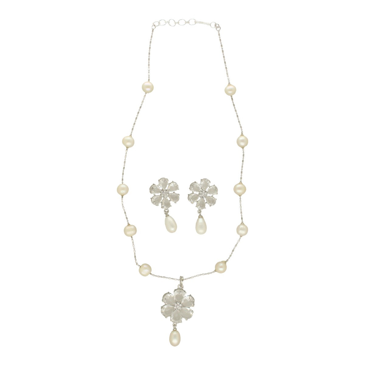 J Pearls Roye Pearl Pendant Set - Distacart