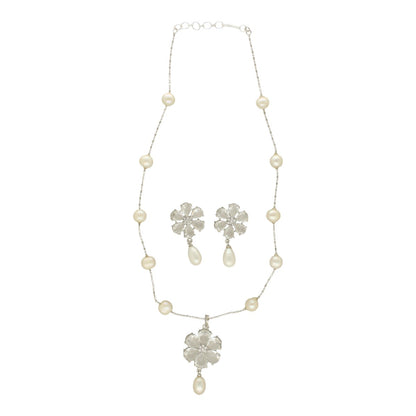 J Pearls Roye Pearl Pendant Set - Distacart
