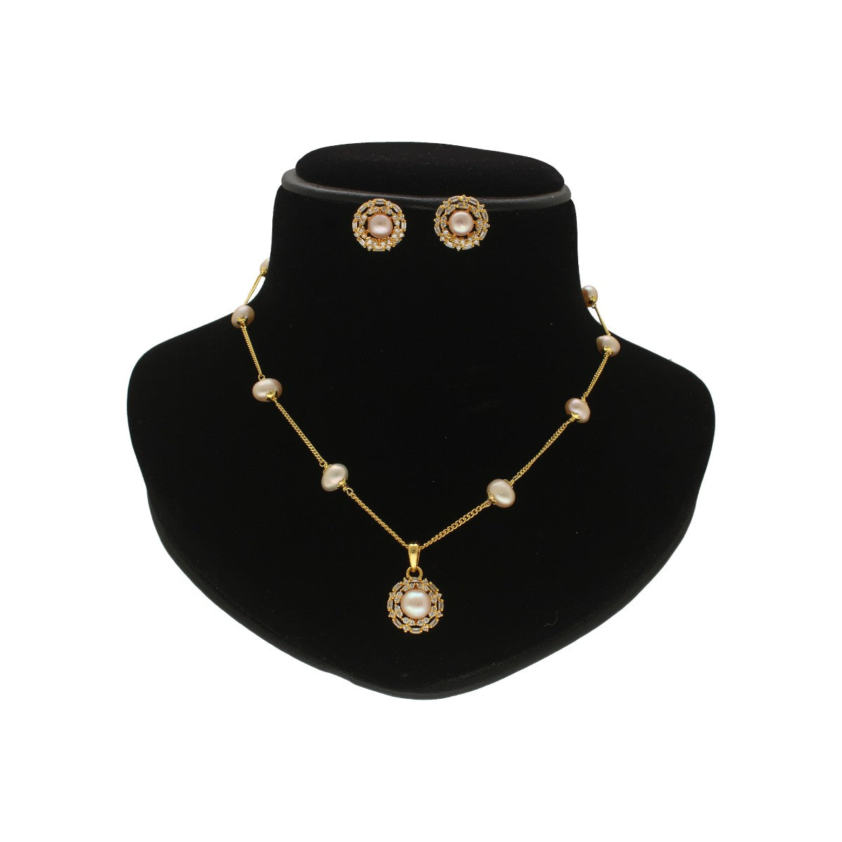 J Pearls Orvele Pearl Pendant Set - Distacart