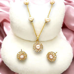 Thumbnail for J Pearls Orvele Pearl Pendant Set - Distacart