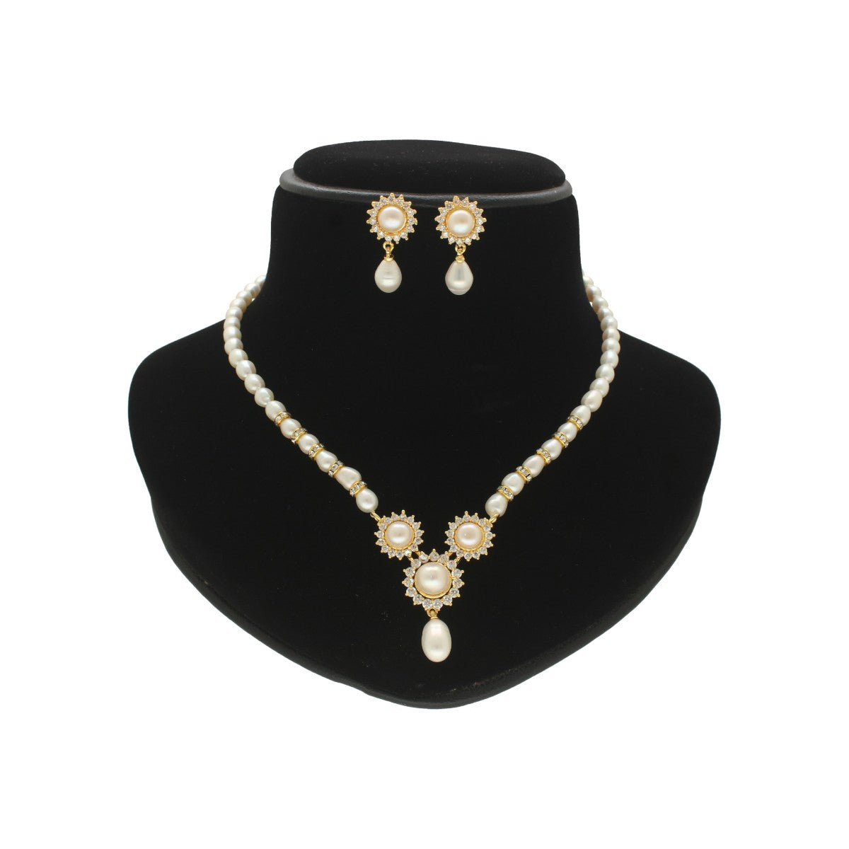 J Pearls Aroha Pearl Set - Distacart