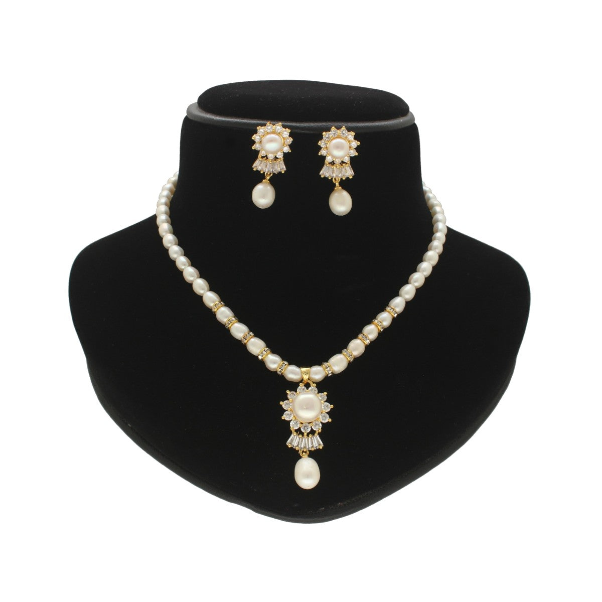 J Pearls Klara Pearl Set - Distacart