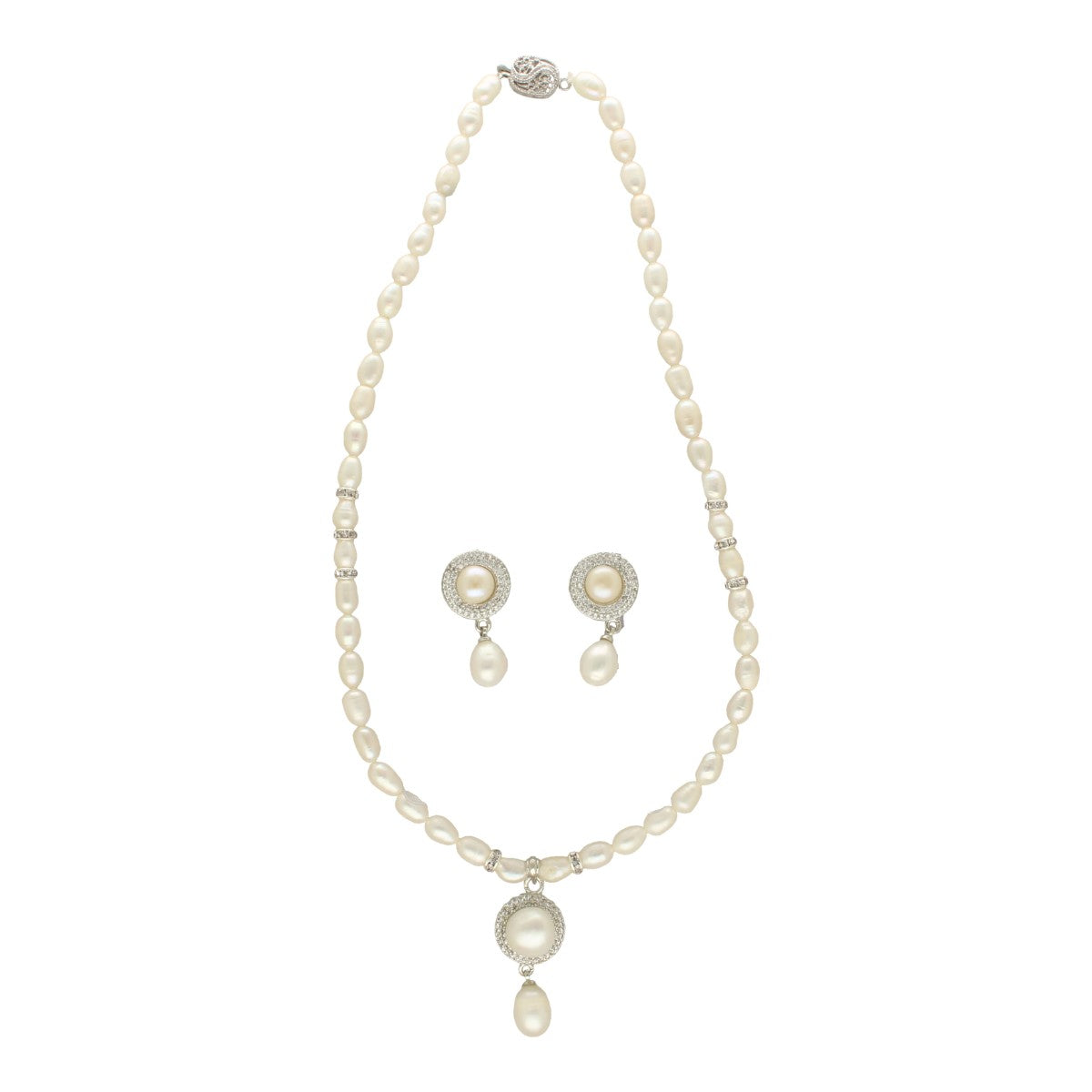 J Pearls Brielle Pearl Set - Distacart