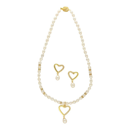 J Pearls Lubov Pearl Set - Distacart