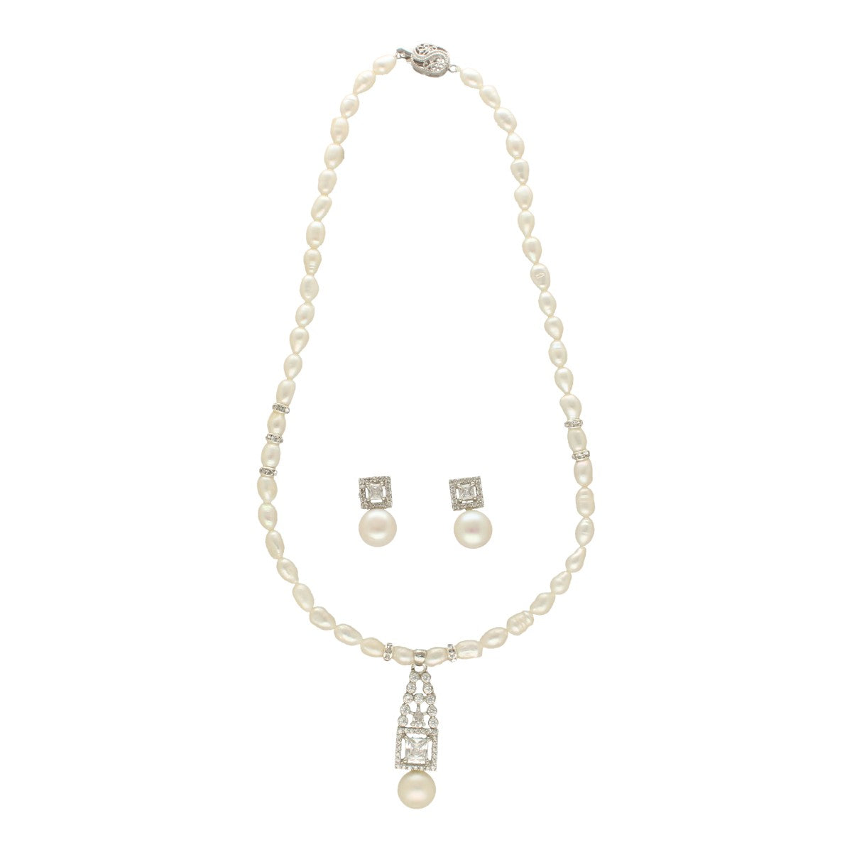 J Pearls Hiral Pearl Set - Distacart