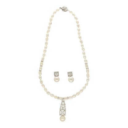 J Pearls Hiral Pearl Set - Distacart