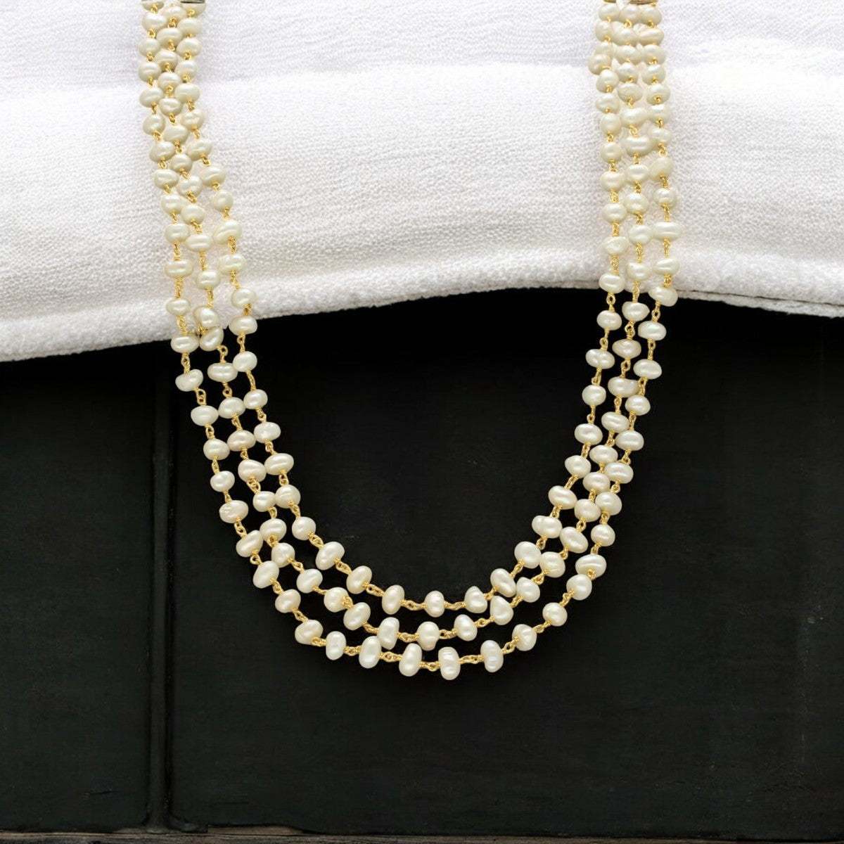 J Pearls Olga Pearl Set - Distacart