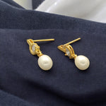 Thumbnail for J Pearls Carina Pearl Earrings - Distacart