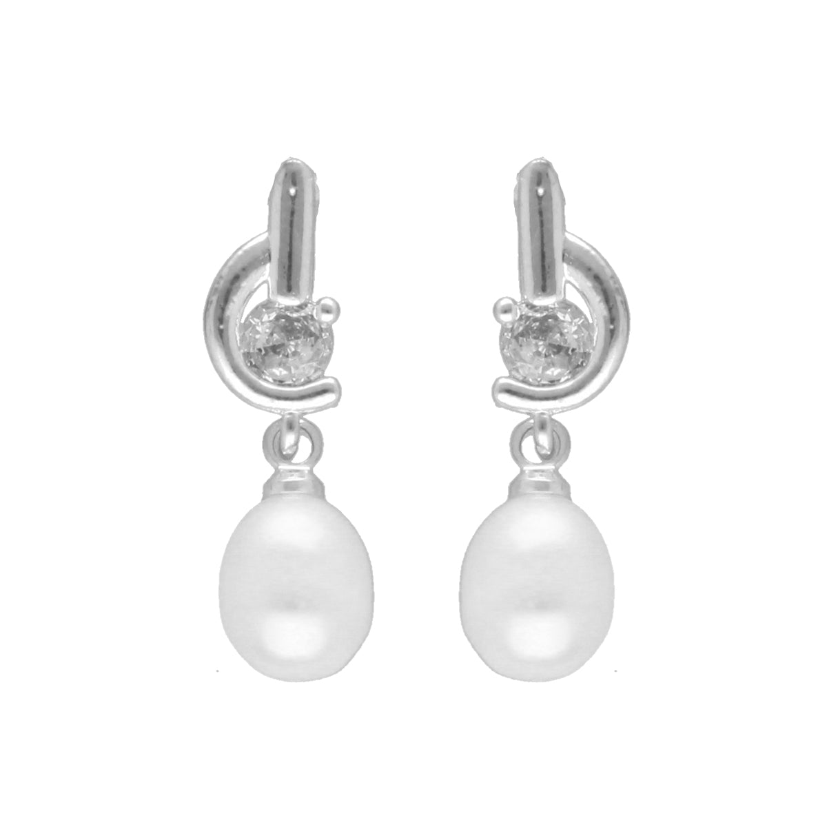 J Pearls Charvi Pearl Earrings - Distacart