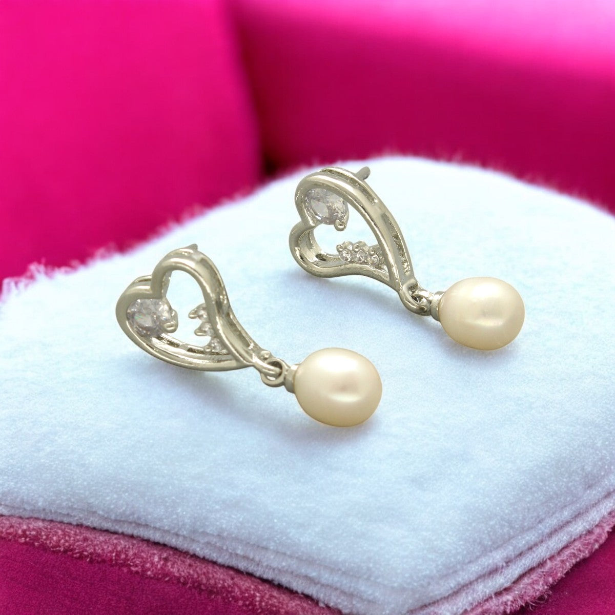 J Pearls Krissy Pearl Earrings - Distacart