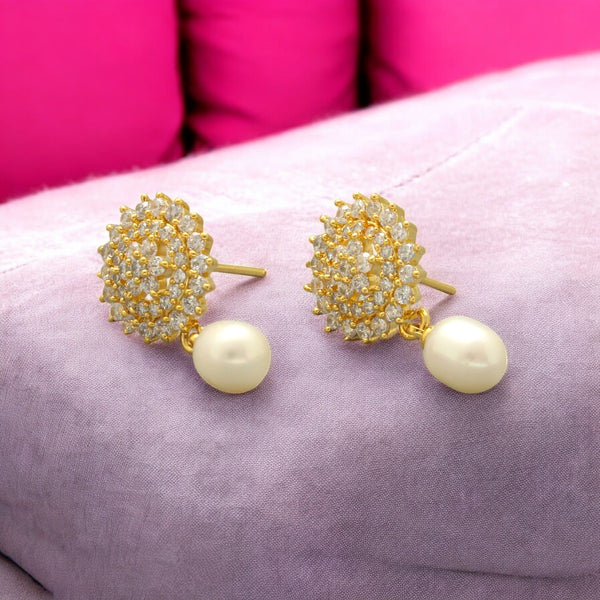 J Pearls Juvela Pearl Earrings - Distacart