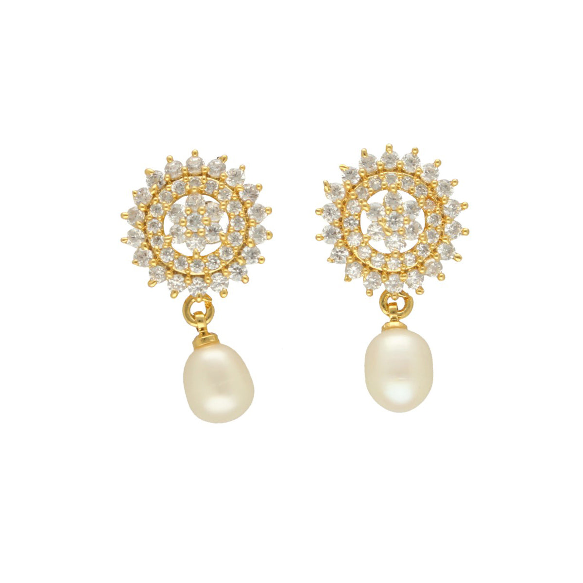 J Pearls Juvela Pearl Earrings - Distacart