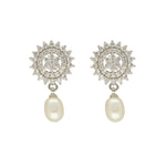 Thumbnail for J Pearls Mirella Pearl Earrings - Distacart