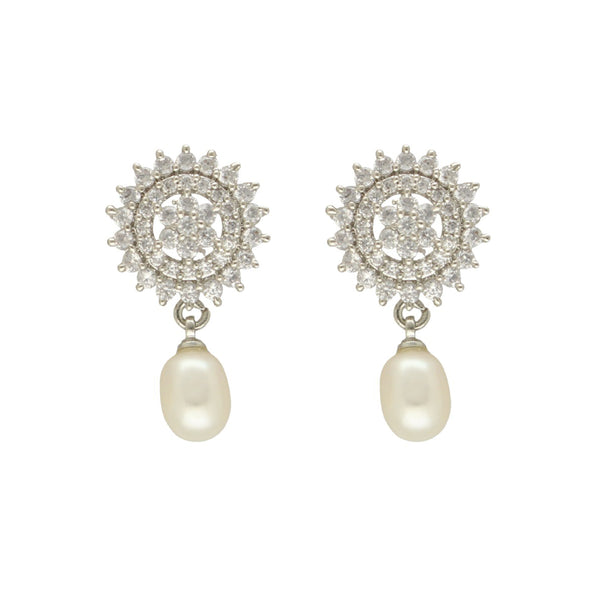 J Pearls Mirella Pearl Earrings - Distacart