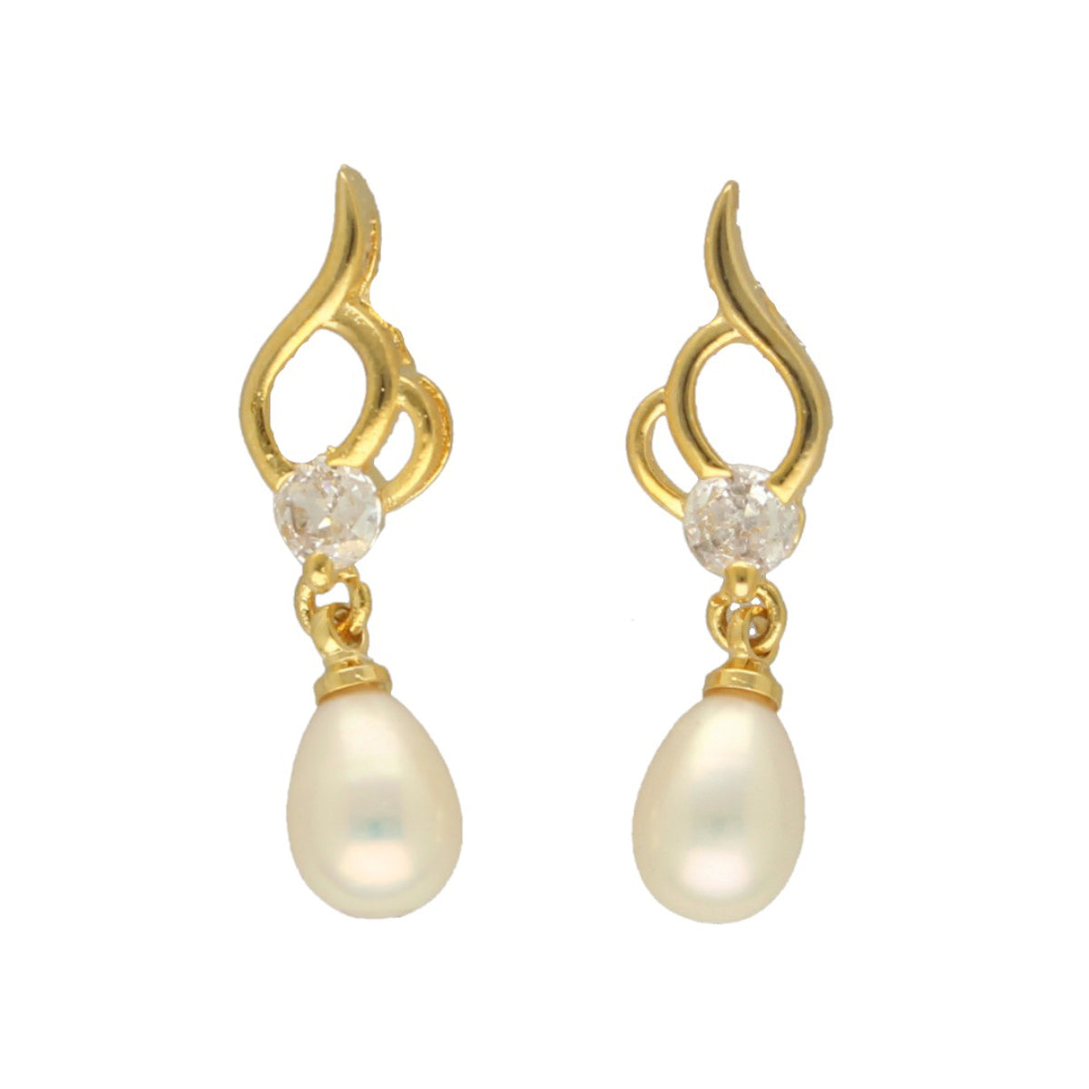 J Pearls Nyla Pearl Earrings - Distacart
