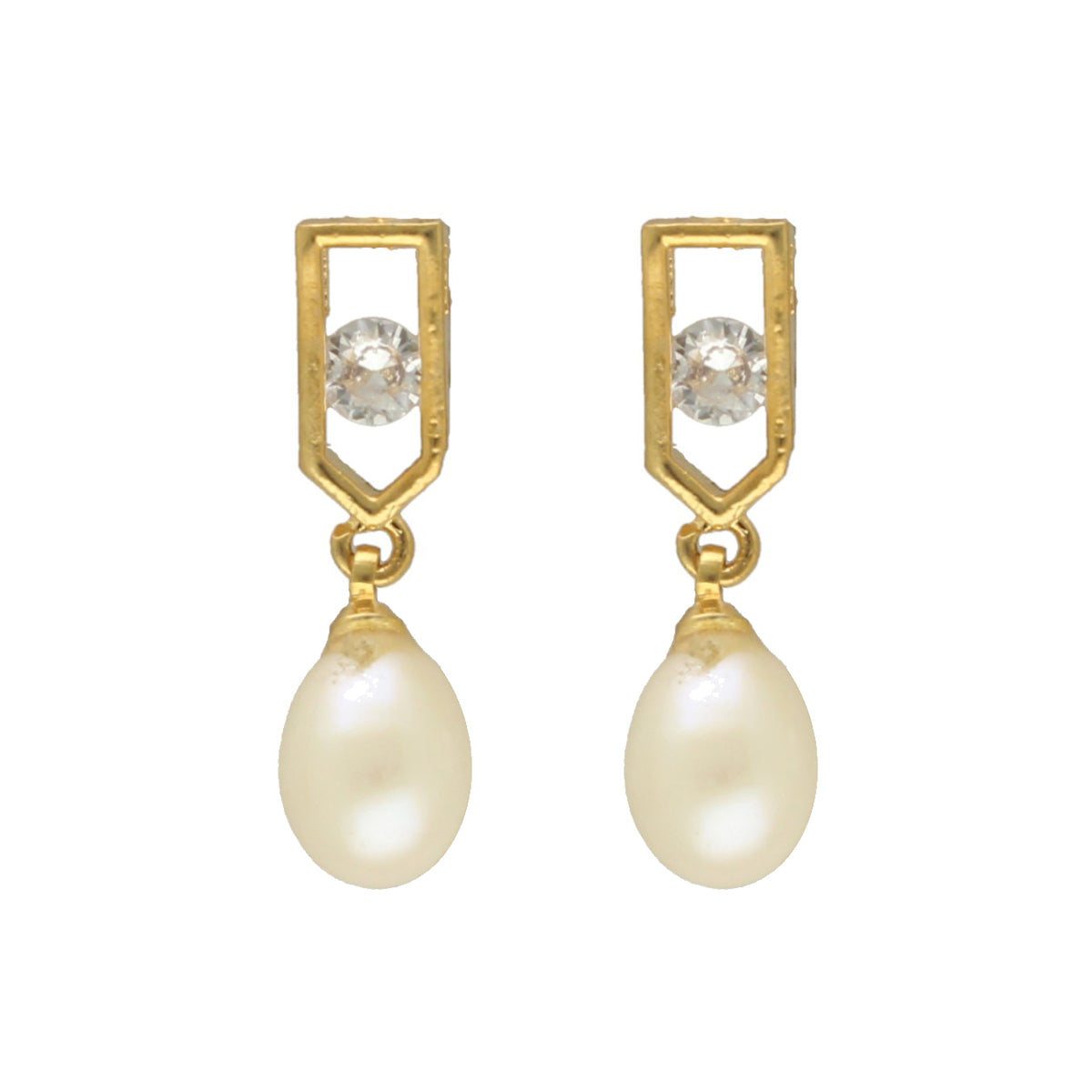 J Pearls Vitya Pearl Earrings - Distacart