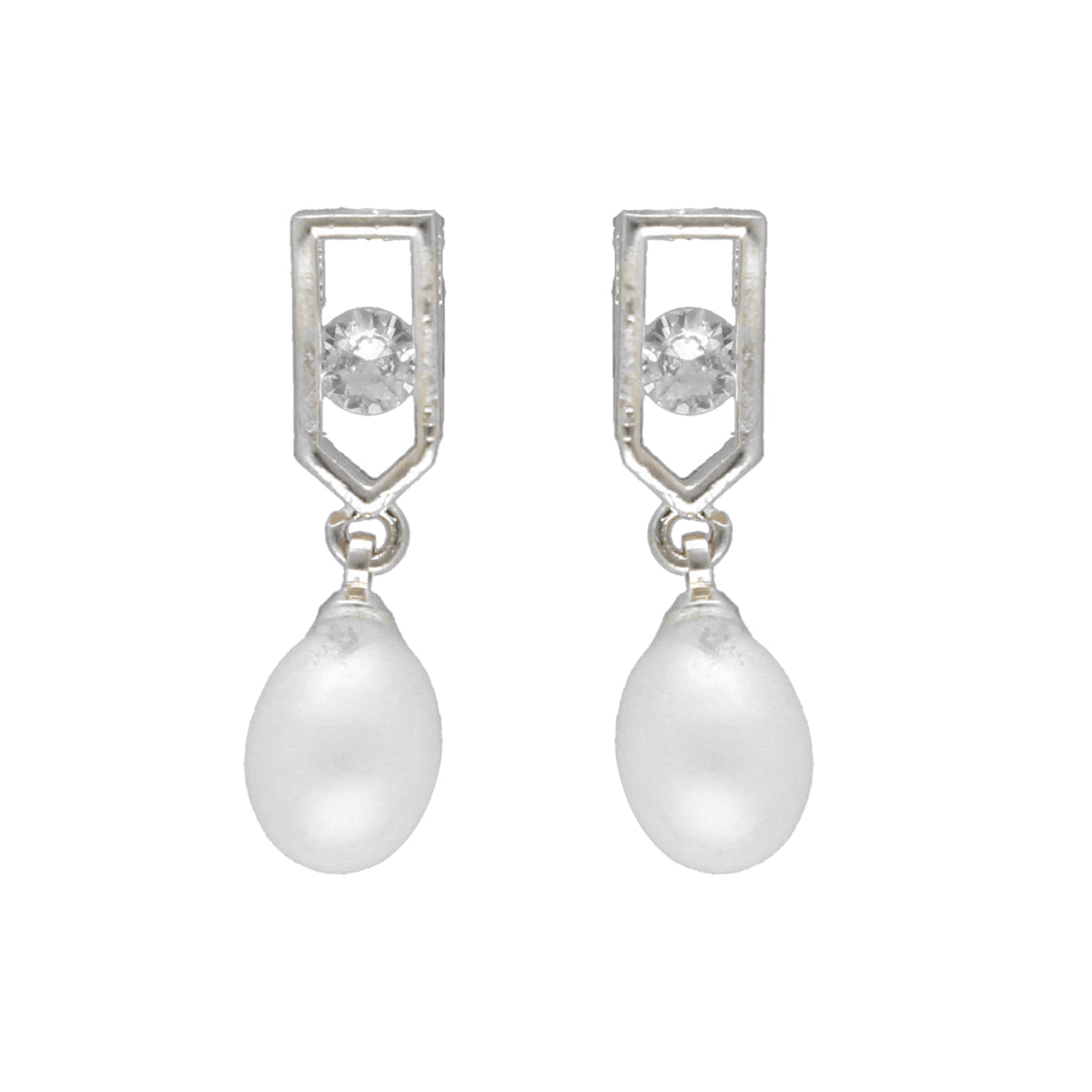 J Pearls Mehri Pearl Earrings - Distacart